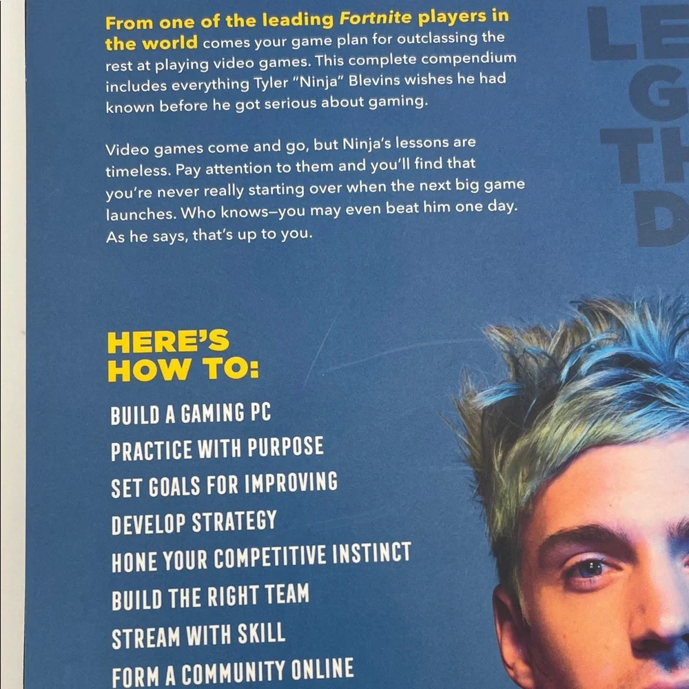 Ninja Get Good Gaming Guide - Blue and White